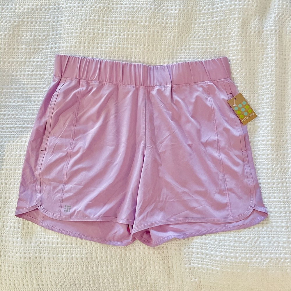 Title Nine running shorts